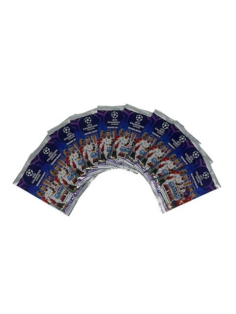 UEFA Champions League - Cartas coleccionables de 10 x 3 Booster 2018/19 - Total 30 cartas - Topps Match Attax