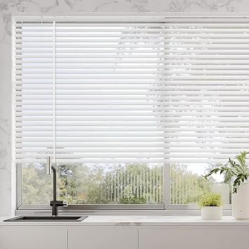 TEHAUX 46 Extra Long Blind Wand Replacement with 9 Hooks - Sectional Vertical Blind Rod Stick for High Windows & Couch Corners - Sturdy Tilt Wand Opener Pole, White