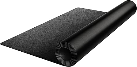 Peloton Floor Protection Mat Underlay Mat Bike Mat Non Slip Fit Peloton Bike and Bike+ 72"x36" 4mm Thickness Black