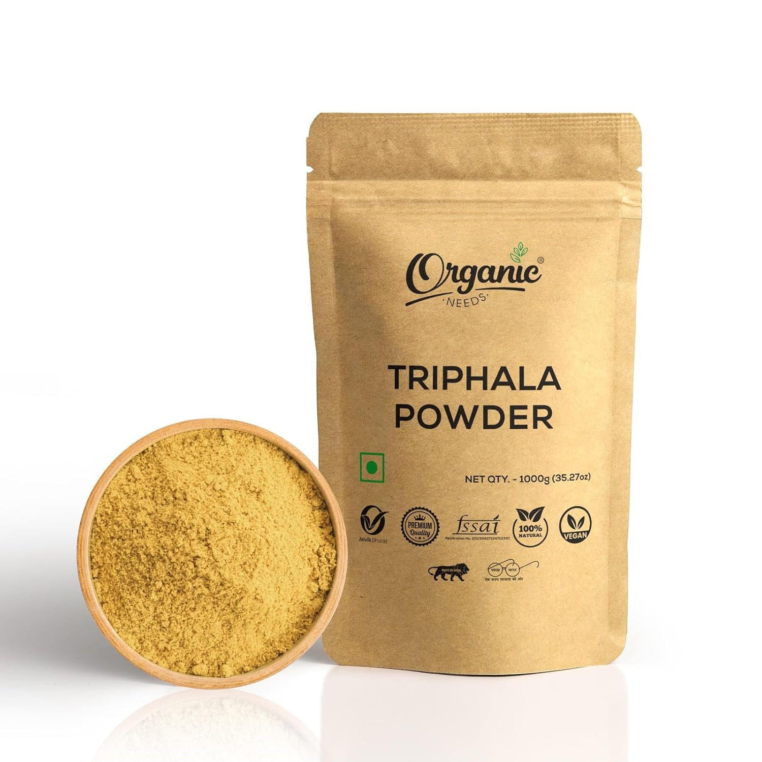 Organic needs Triphala Churna Powder Gut Health, Constipation Relief