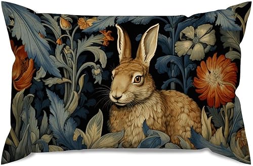 Vista 914 de ArogGeld Chinoiserie - Fundas de almohada escénicas asiáticas, estilo asiático, funda de almohada azul y verde Kelly, funda de cojín para decoración