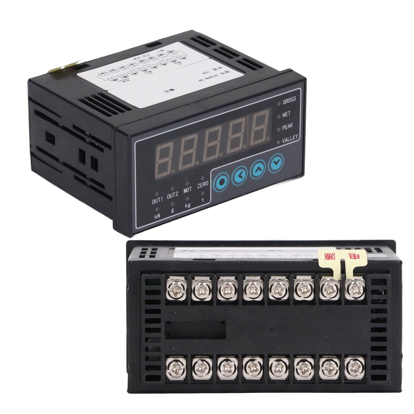 Display a LED a 5 Cifre Indicatore di Peso Controller 220VAC Indicatore Cella di Carico Intelligente con Comunicazione 485 DYAHBCH