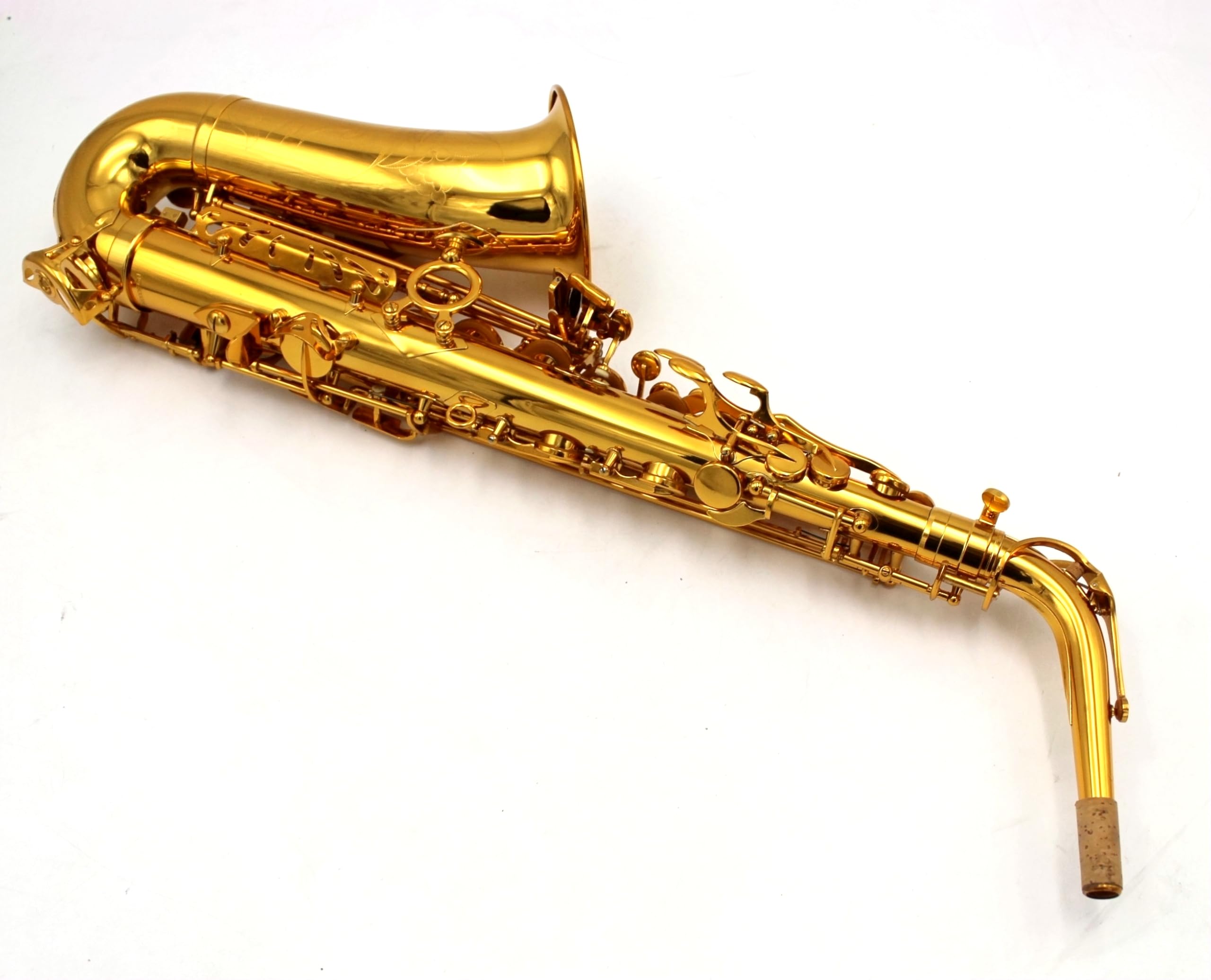 Amazon.com: Eastern music Gold lacquer Reference 54 alto saxophone