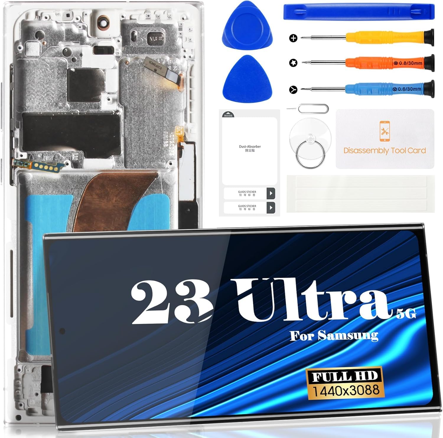 Amazon.com: OLED for Samsung S23 Ultra 5G LCD Display for Samsung
