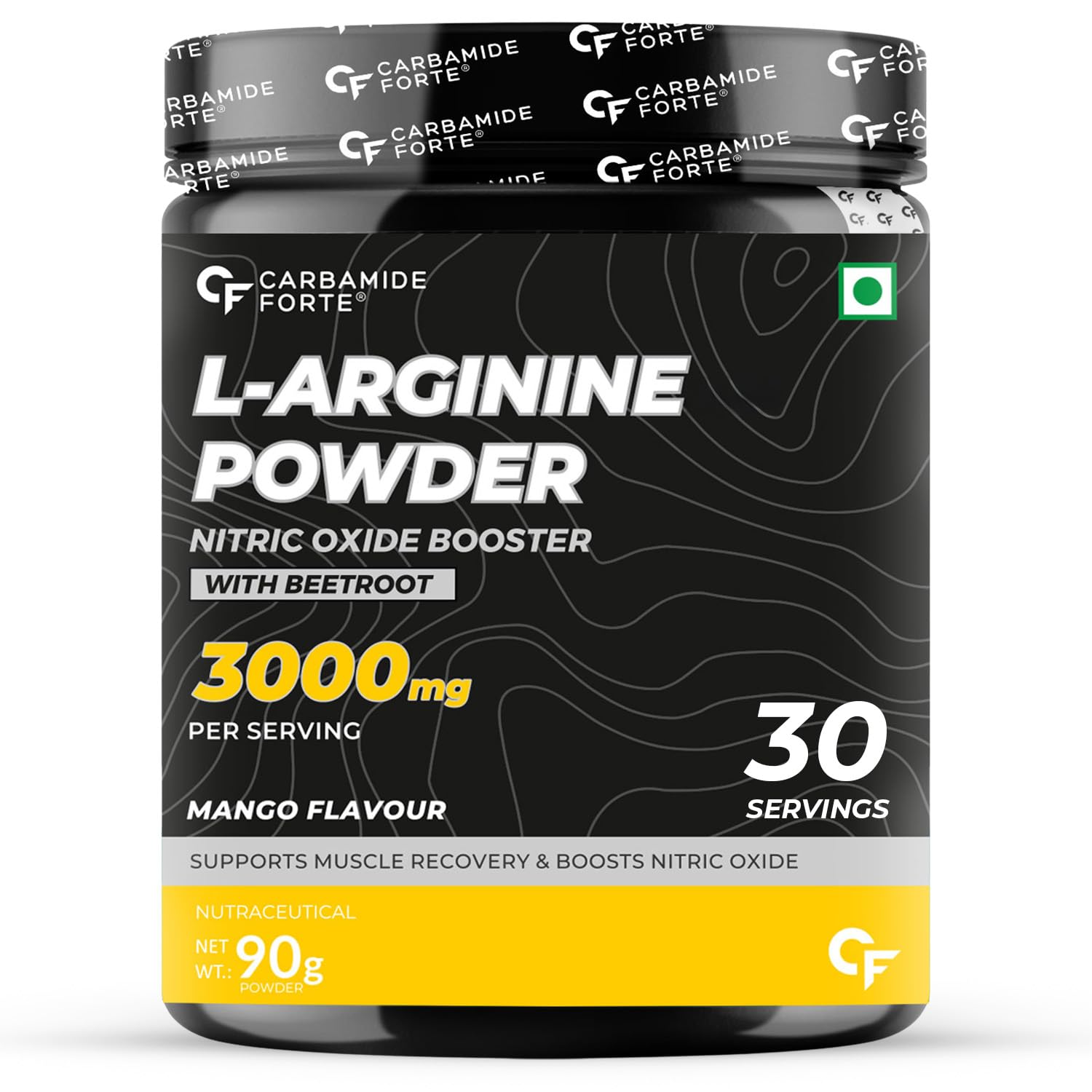 Carbamide Forte Nitric Oxide Supplement for Adults 1200mg with L-Arginine HCL, AAKG, L Citrulline Malate, Beet Root Extract & Caffeine,Veg Capsules 60 Count — Amazon image 10