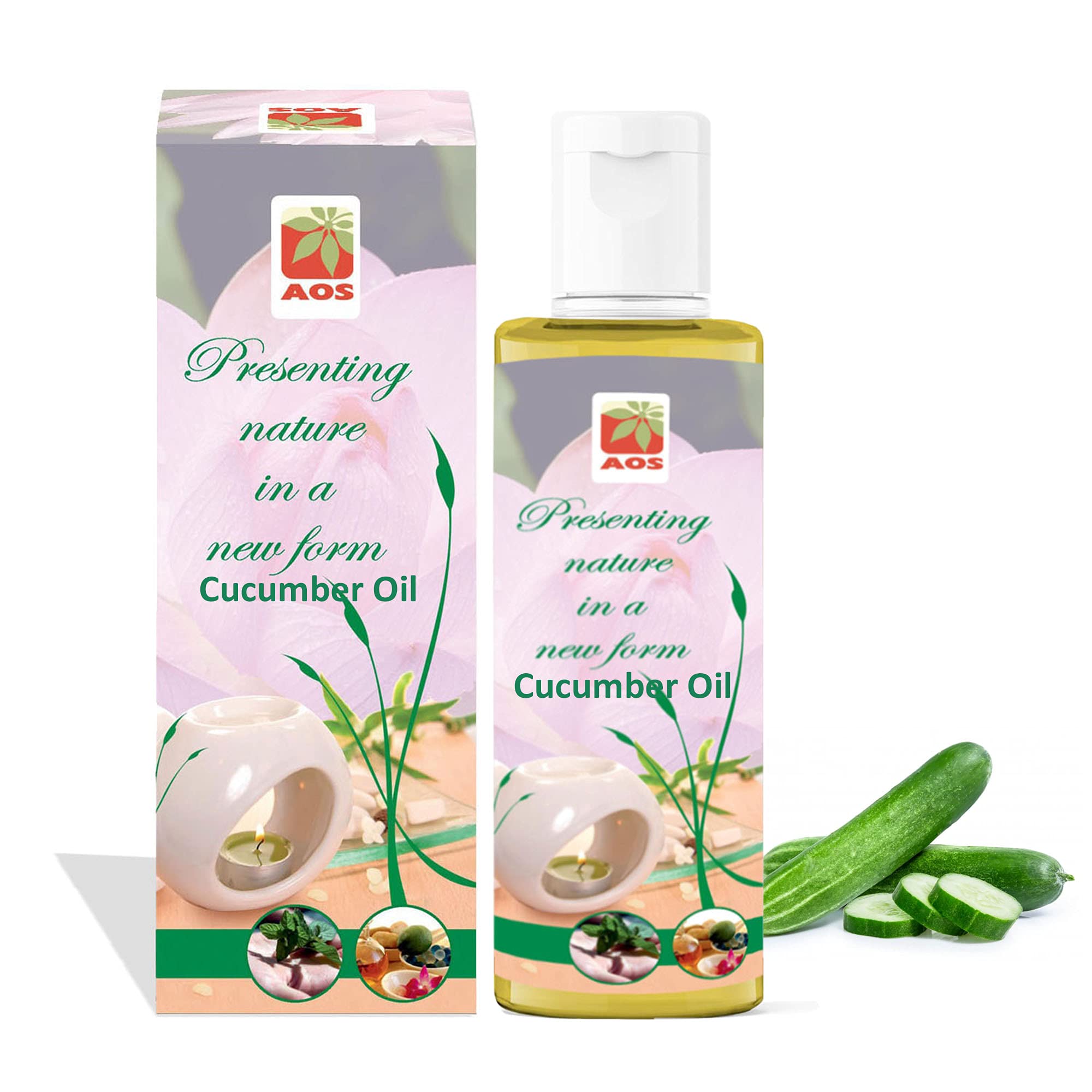 AOS Products 100% Pure Cucumber Oil - 60 ml