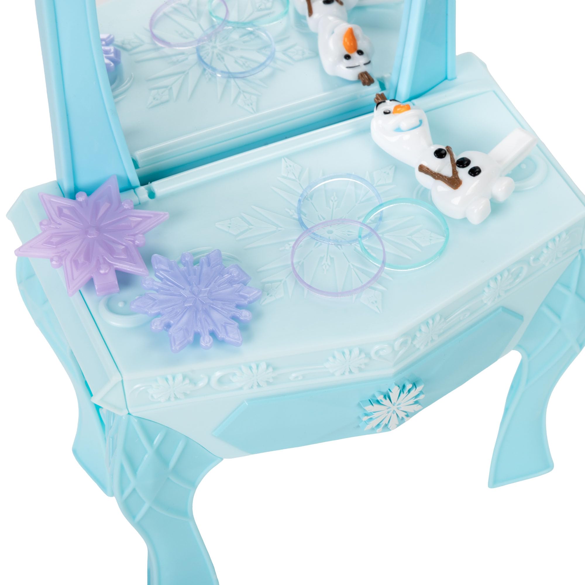 Frozen, bambola Elsa, toeletta magica con pettine e accessori