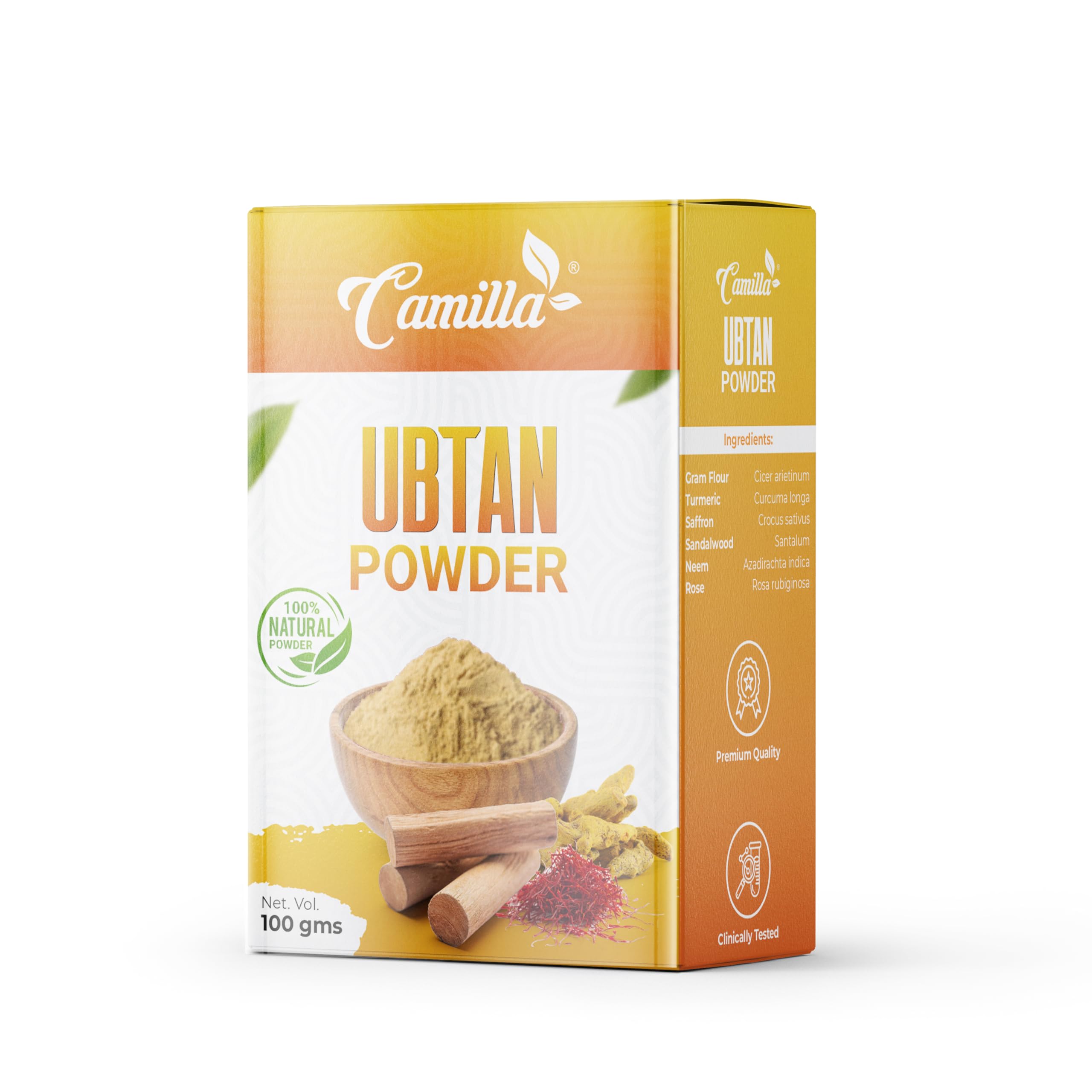 Camilla Ubtan Powder for Skin & Face Care | Sunnipindi Powder for Men & Women (100g)-image-38