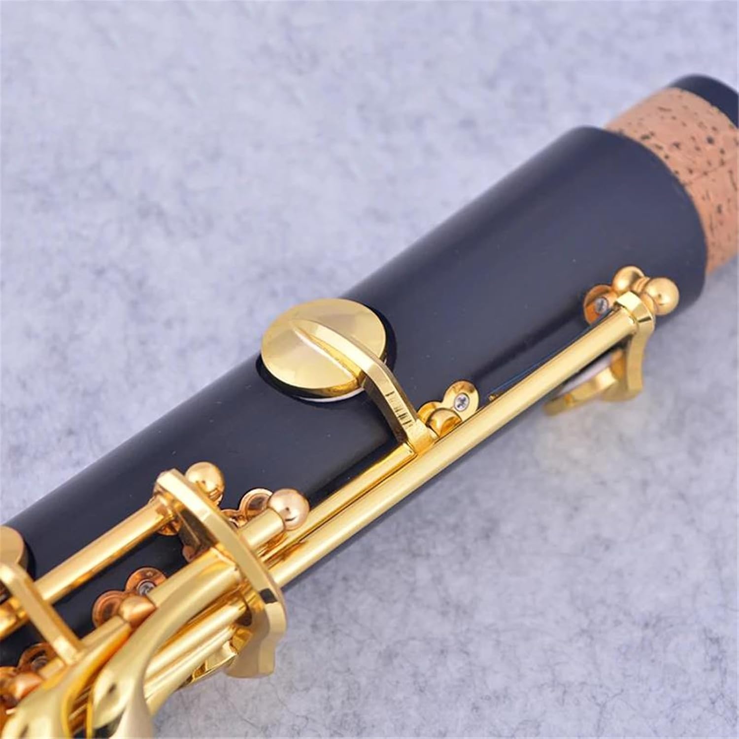 Clarinet Musical Instruments Clarinet Bb Wood Ebony Gold Plated 17 Keys Ebony Clarinet