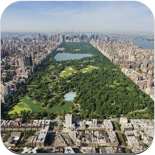 Untersetzer aus Kork – New York Manhattan Central Park Stadt USA – 1 Stück (95 x