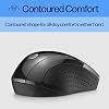 Mouse inalámbrico HP X3000 G3 - Negro, batería de 15 meses, agarres laterales para control, apto para viajes, LED azul, sensor óptico de 1600 DPI, compatible con PC Windows, Mac, Chromebook (683N7AA) 4