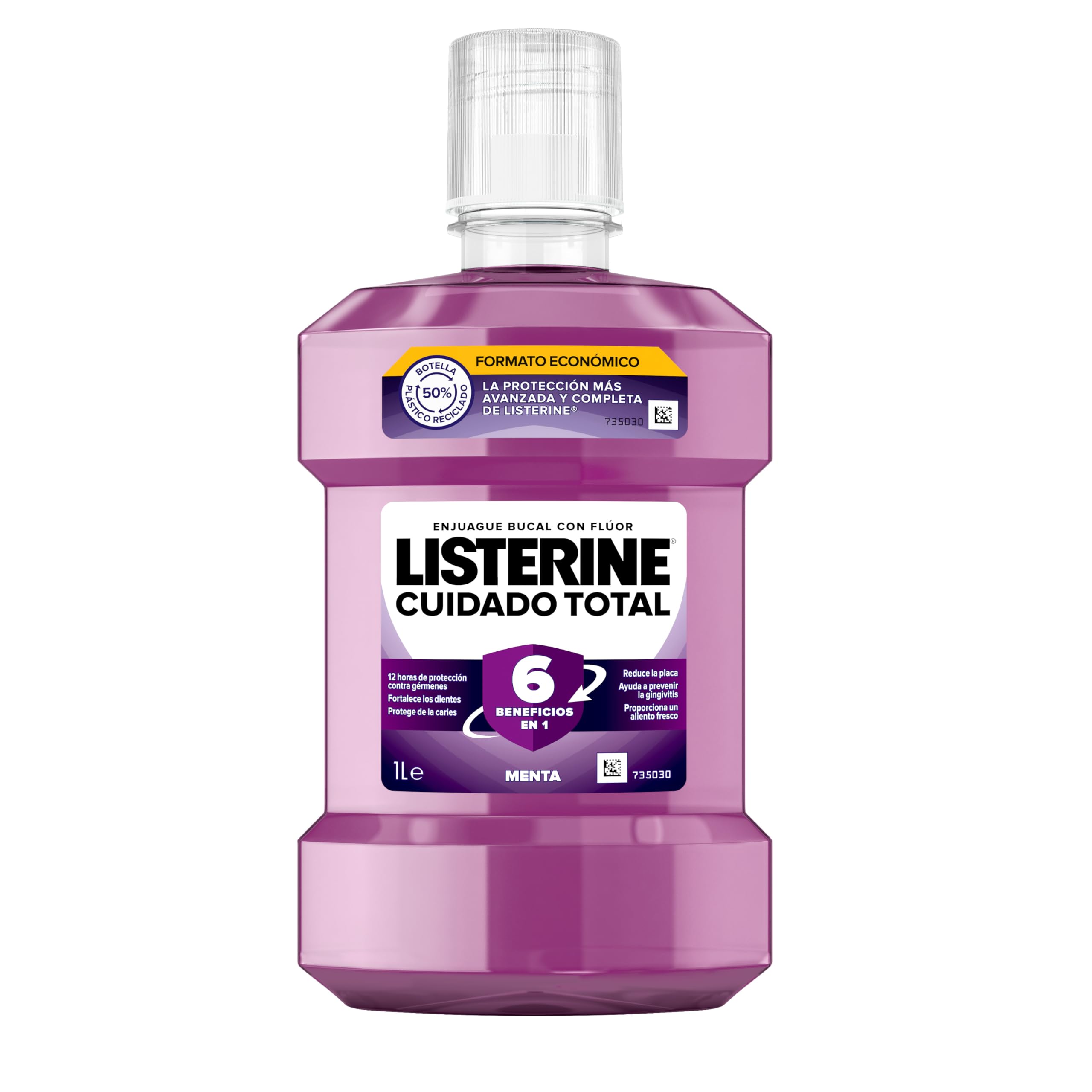 Listerine 1160378 Total Care Enjuague Bucal 1000 Ml For Adults, Made For Everyday Use, 1000 Ml