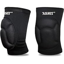 MAIBU Volleyball Knee Pads Thick Sponge Protective Anti-Collision Knee pads Protector Non-Slip Wrestling Dance Knee Pads Support Sleeve for Outdoor Sport 1 Pair