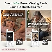 Vista 6 de Monitor de ancianos con cámara y audio, monitores de sala de conversación de 2 vías para ancianos, botón de llamada, recordatorio de medición