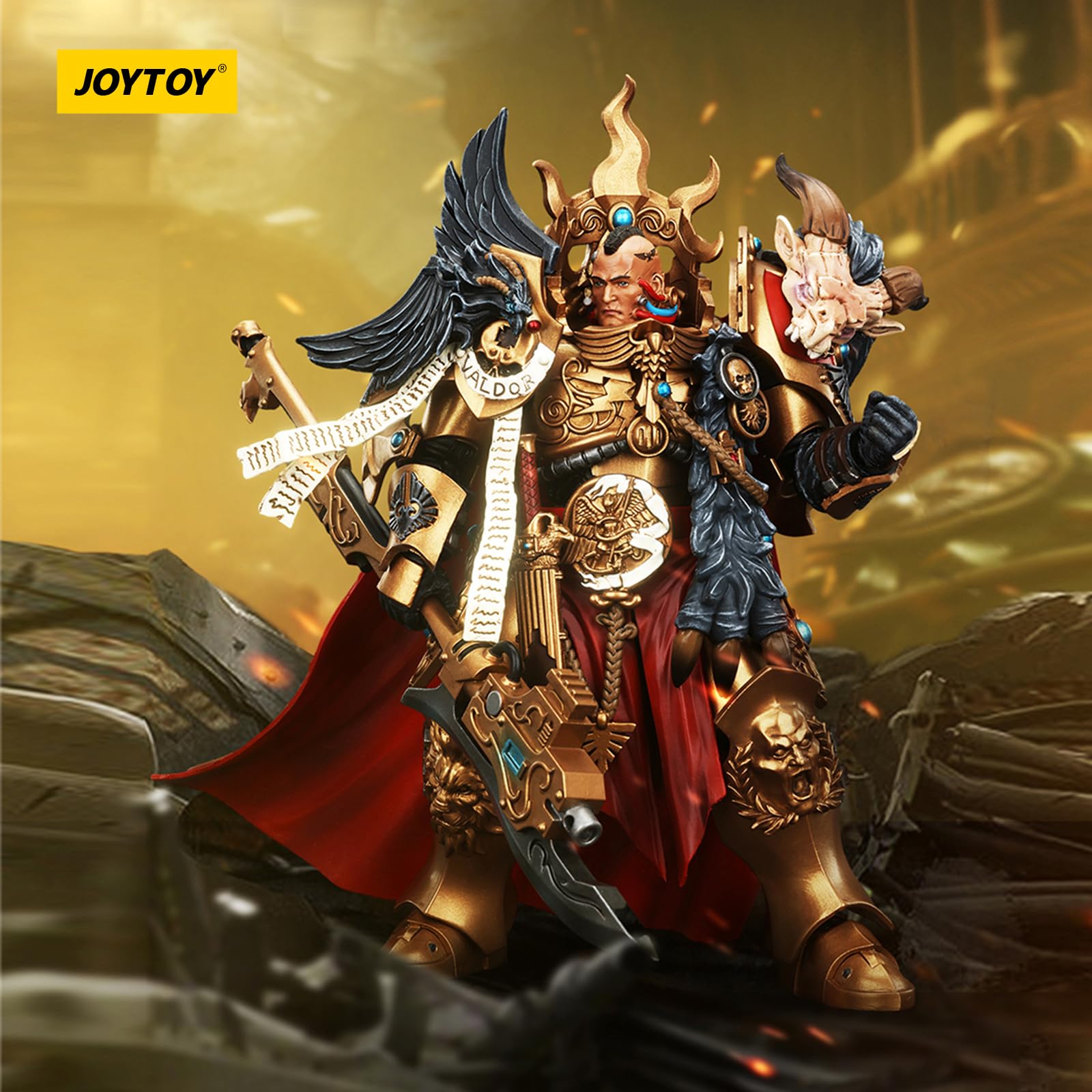 JOYTOY Warhammer 40k Legio Custodes, Legio Custodes Constantin Valdor - Image 2