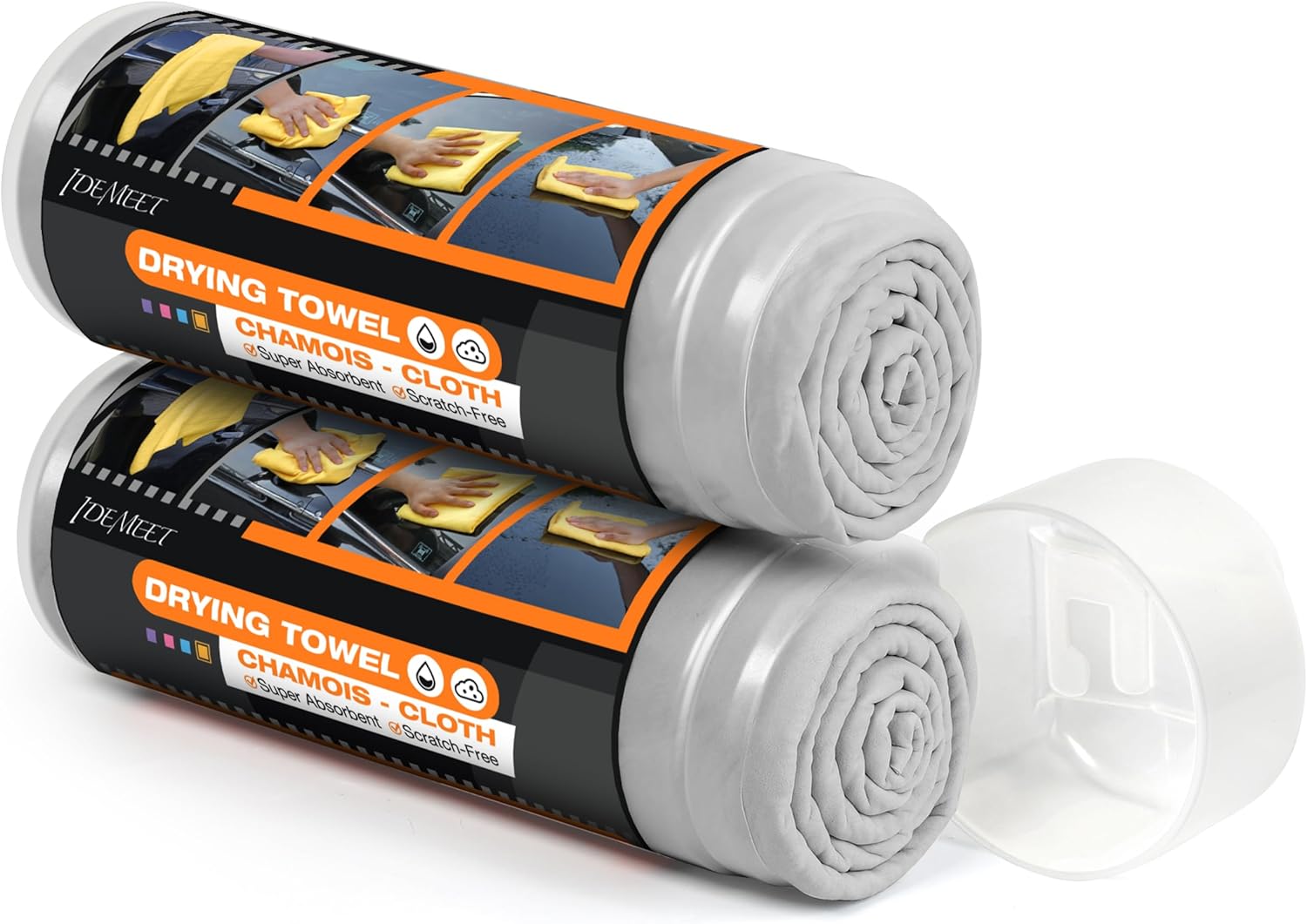 Premium Shammy Towel for Car, Super Absorbent 2 Pack 26"x17