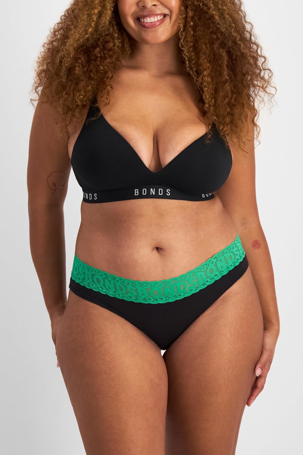 Bonds womens Underwear Pack, Lace-top Icons Cheeky Panties for Women, Stretchy Cotton-blend Underwear, 3-pack - Image 2