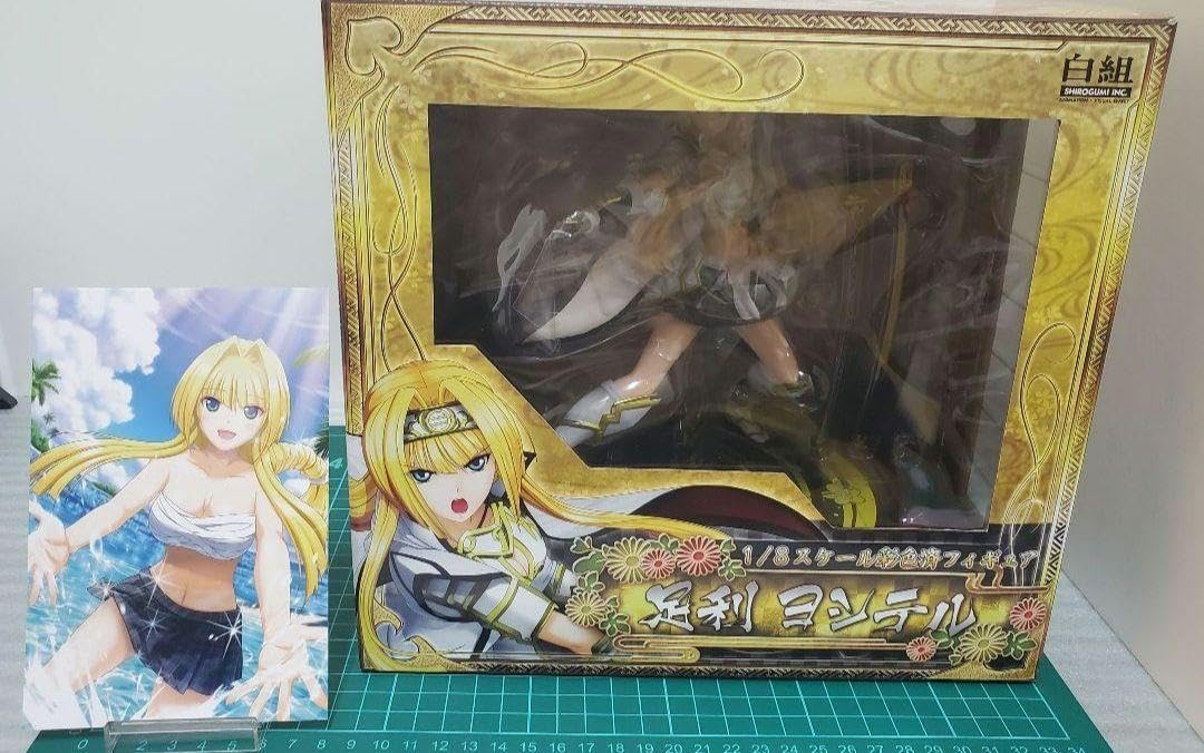 戦国乙女　足利ヨシテル　フィギュア　受注生産 戦国乙女』足利ヨシテルフィギュアの彩色見本がついに完成