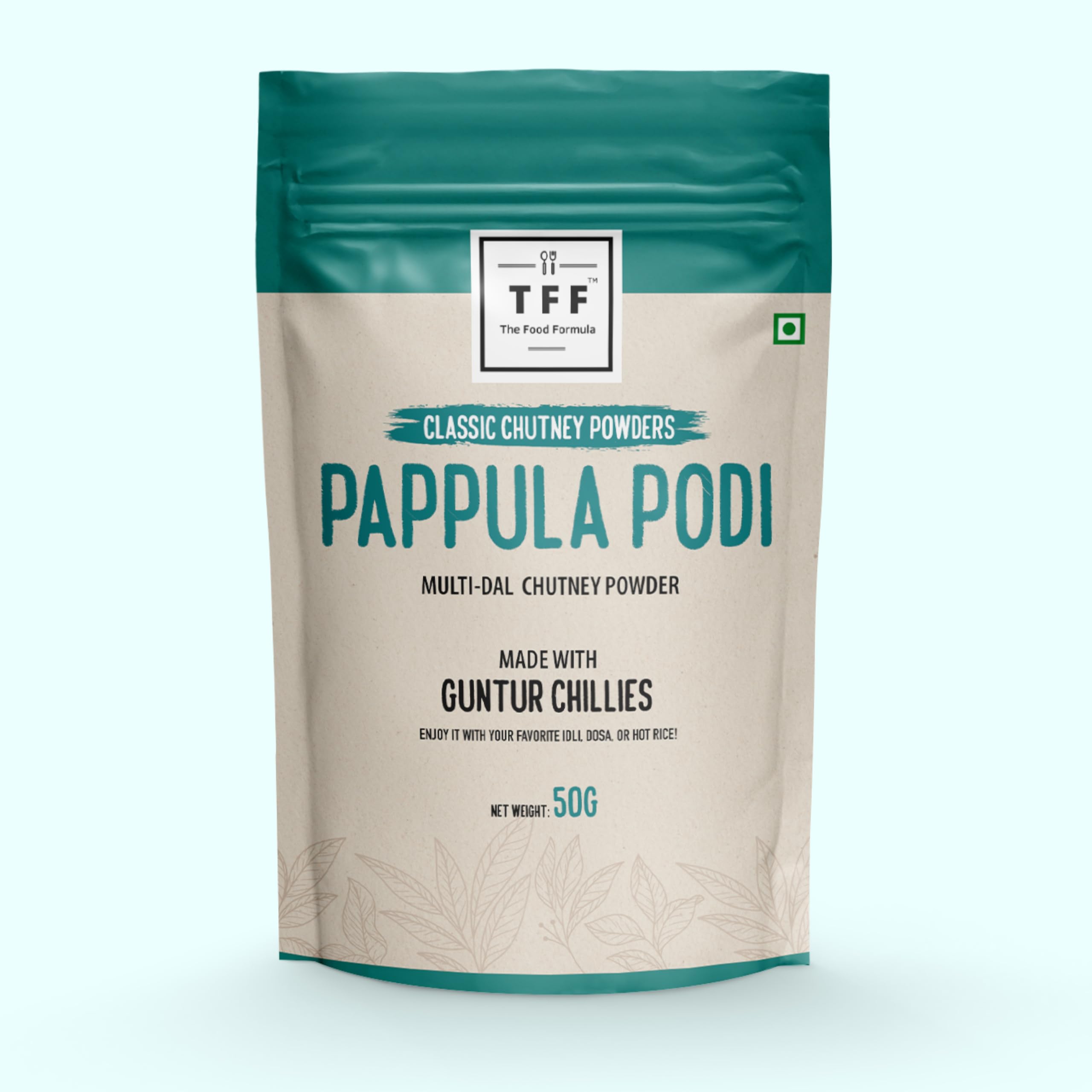 The Food Formula Tff Classic Chutney Powders Pappula Podi,Multi-Dal Chutney Powder,Rice Podi,Idli Podi,Dosa Podi,Ready To Eat Podi,Chutney Mix,50G, (B0CMHXXRBX) Amazon Price History, Amazon Price Tracker