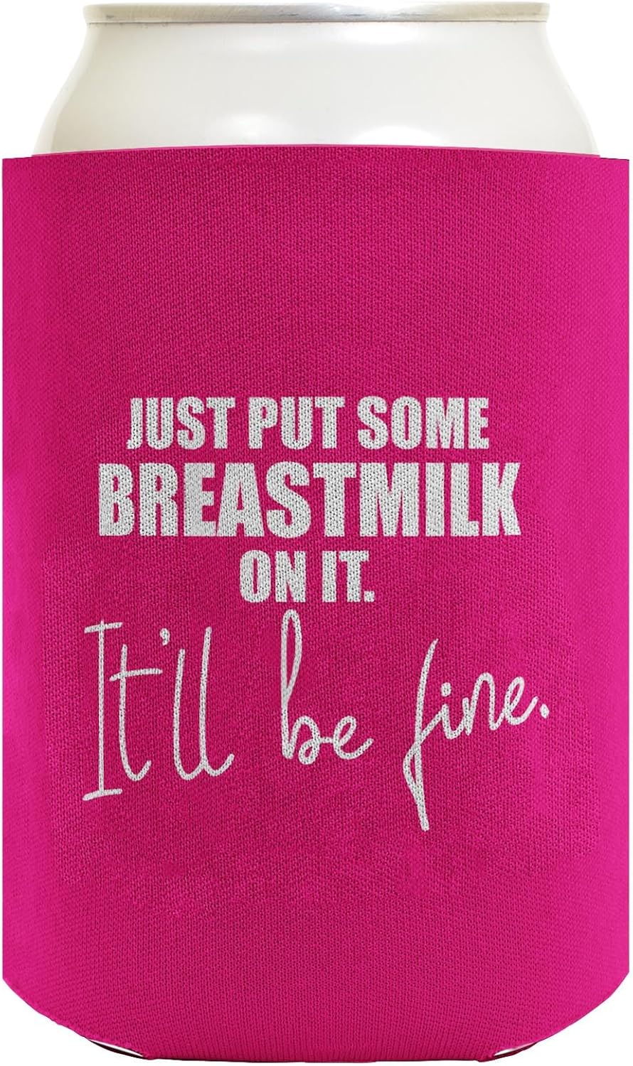Breastfeeding Gifts Just Put Breastmilk On It 24-Pack Can Drink Thermocoolers Party Pack