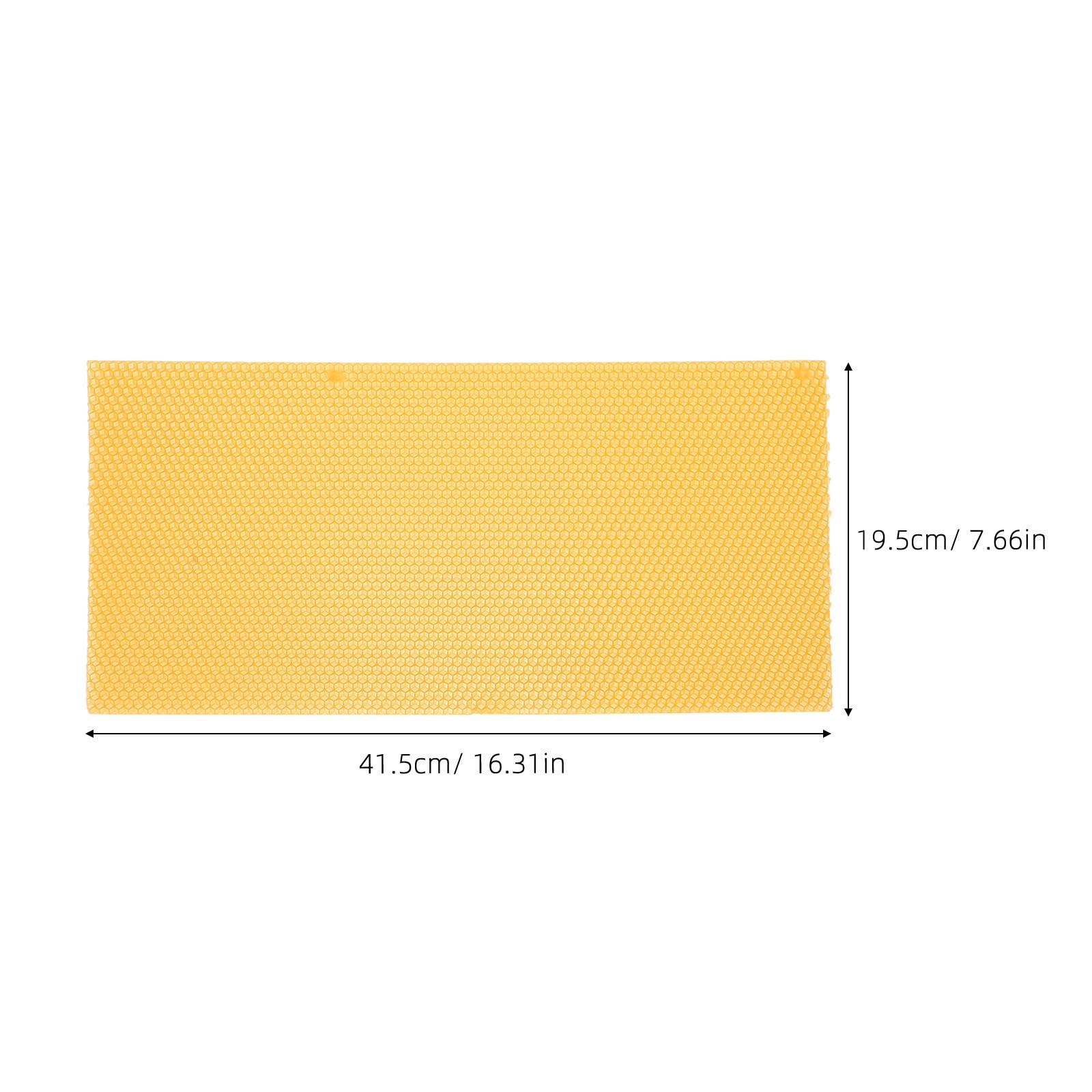 VALICLUD 30 Pezzi Foglio Cera D'api Beehive Wax Foundation Sheet in Cera D'api, Giallo, e Costruzione del Favo, per Apicoltori