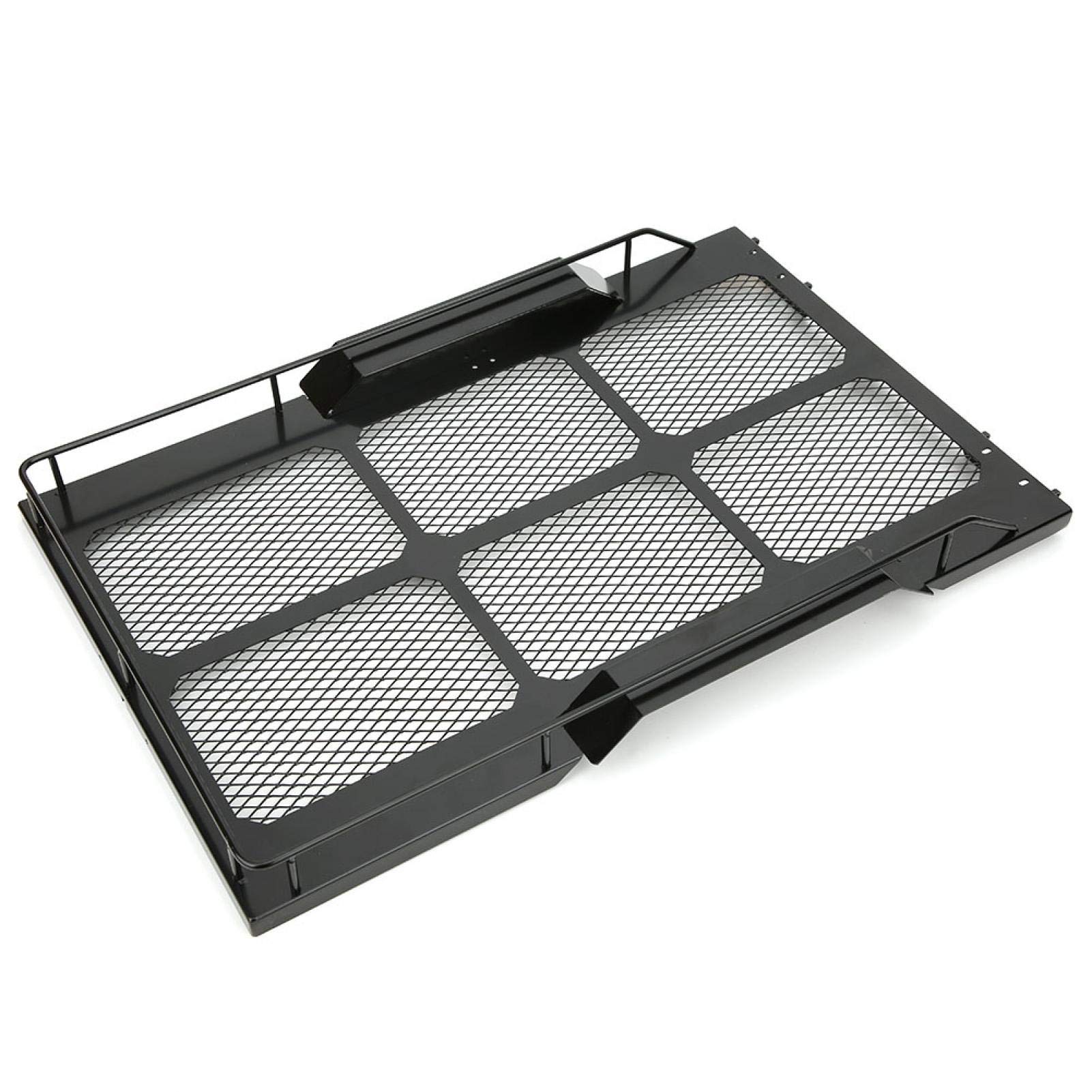 Remorque RC, Accessoire de remorque de Voiture en métal avec Quatre pneus pour Voiture 1/10 RC