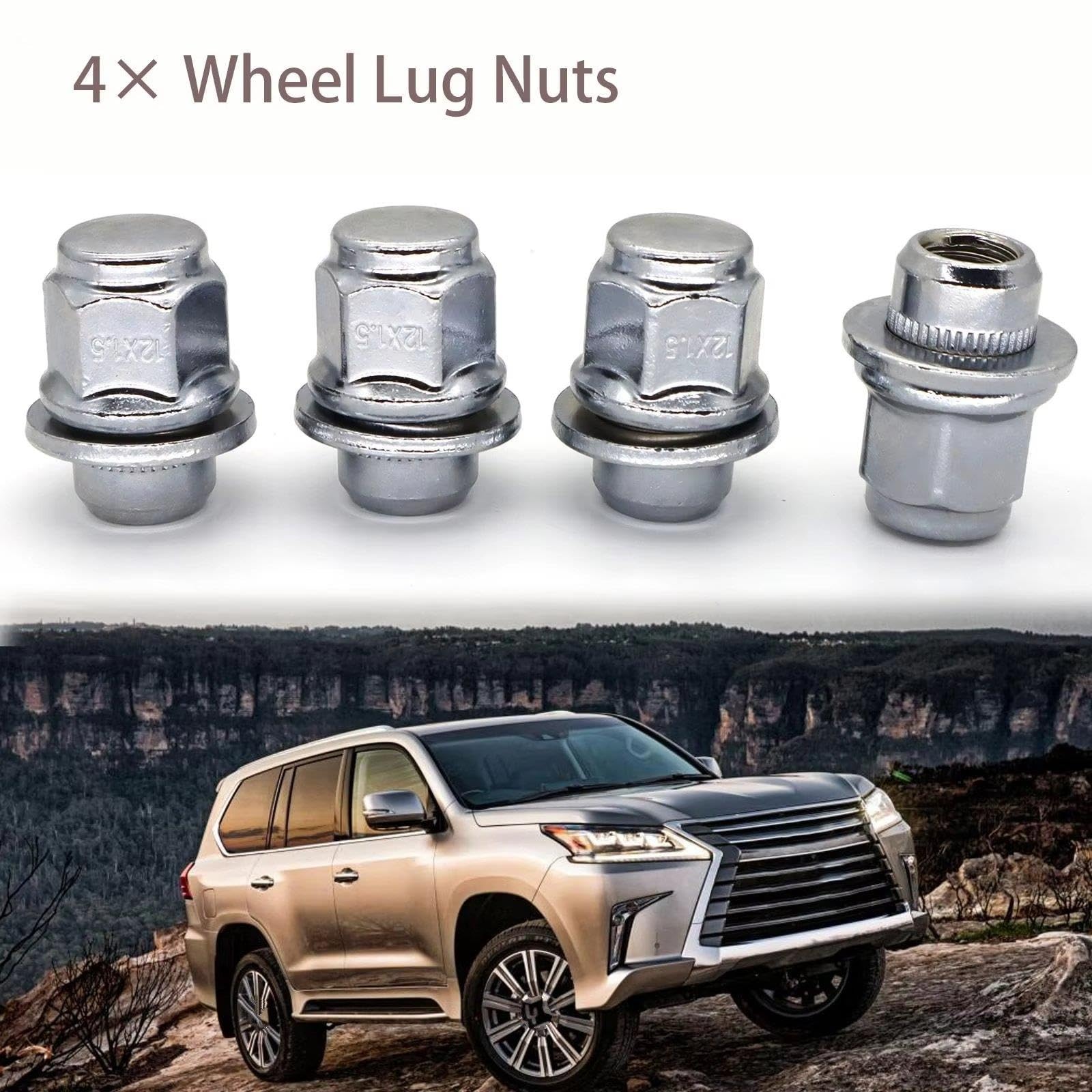 Jeu Boulons Roue Pour Toyota Pour Corolla 1990-2019