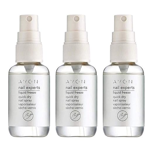 3 aerosoles para uñas de Avon de secado rápido