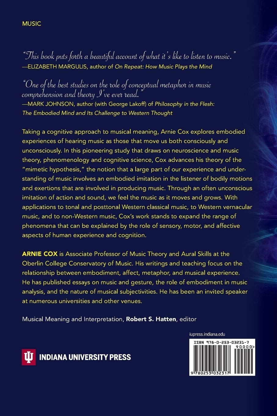 Music and Embodied Cognition: Listening, Moving, Feeling, and Thinking
