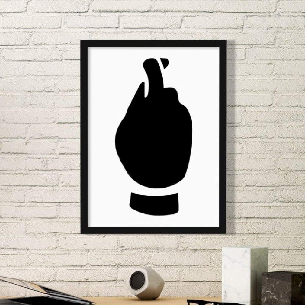 Cadre photo rectangle noir DIYthinker | Décoration murale silhouette épurée pour salon moderne