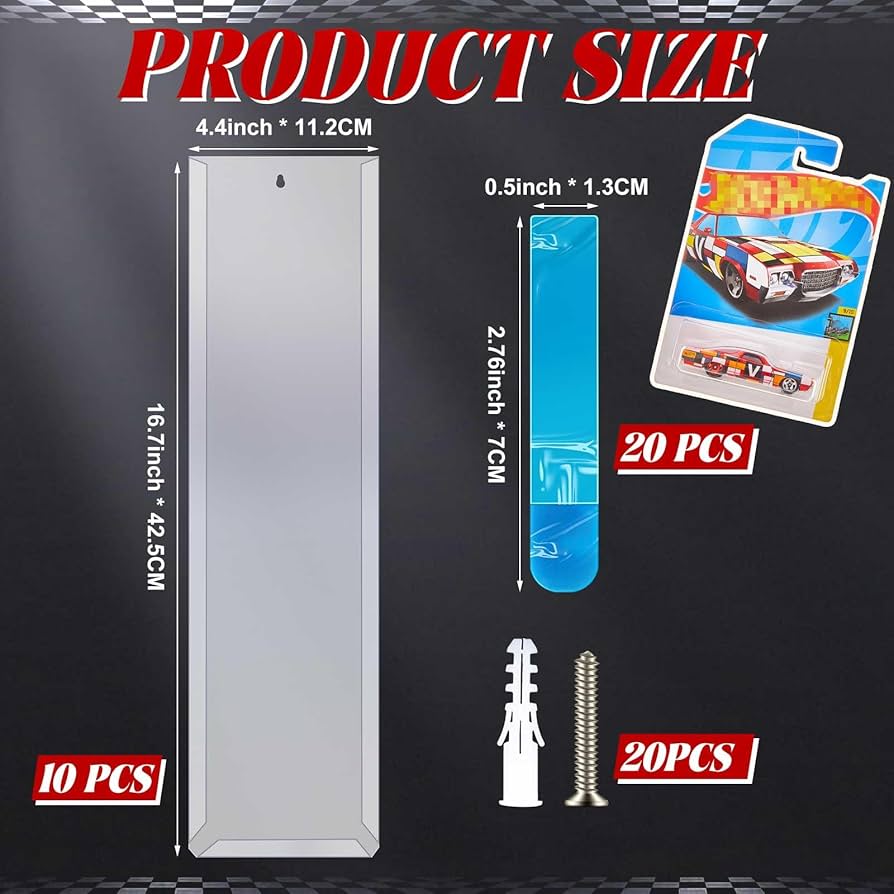 Amazon.co.jp: RattanView モデルカーディスプレイケース 10個 Amazon.co.jp: RattanView モデルカーディスプレイケース 10個