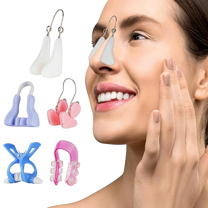 5 Pcs Nose Shaper Clip Nose Up Lifting PainFree Nose