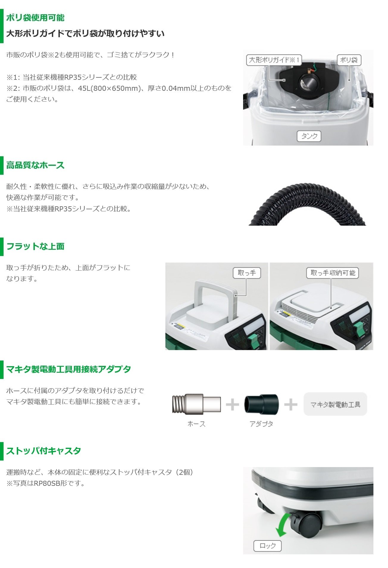 集じん機 (乾湿両用) 35L  RP350SE ハイコーキ(日立工機) 集じん機(乾湿両用) (35L) RP350SE【送料無料