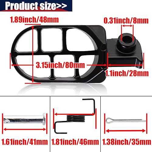 Miniatura 2 de Estriberas de aluminio negro para reposapiés de descanso XR50 XR50R XR70 XR70R XR80R XR100R CRF50 CRF50F CRF70 CRF70F CRF80 CRF80F CRF100F KLX110