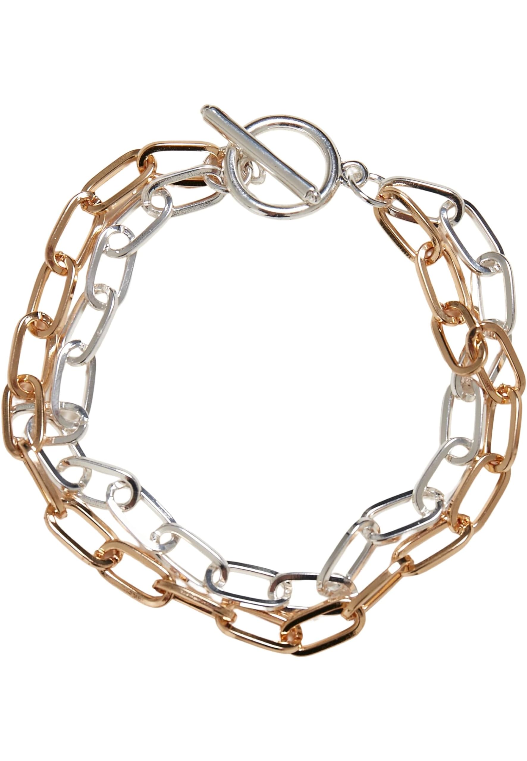 Urban Classics Unisex Doré Bracelet Bicolor Layering