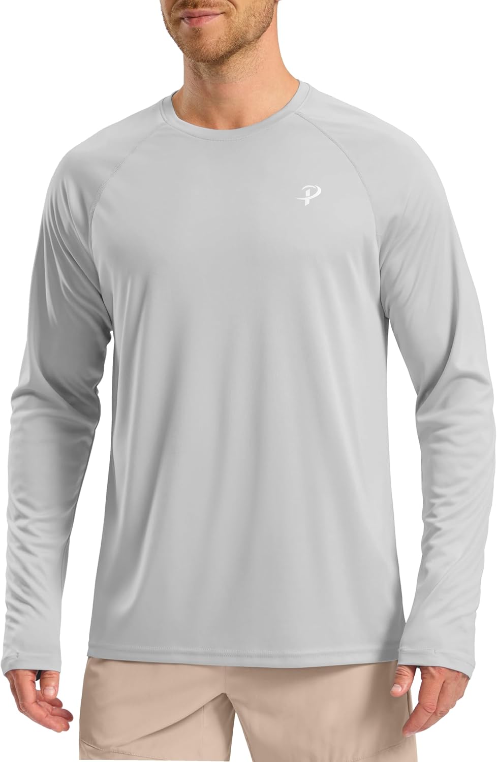 Men’s UV Protection Long Sleeve Shirts – UPF 50+ Rash Guard for Fishing & Swimming