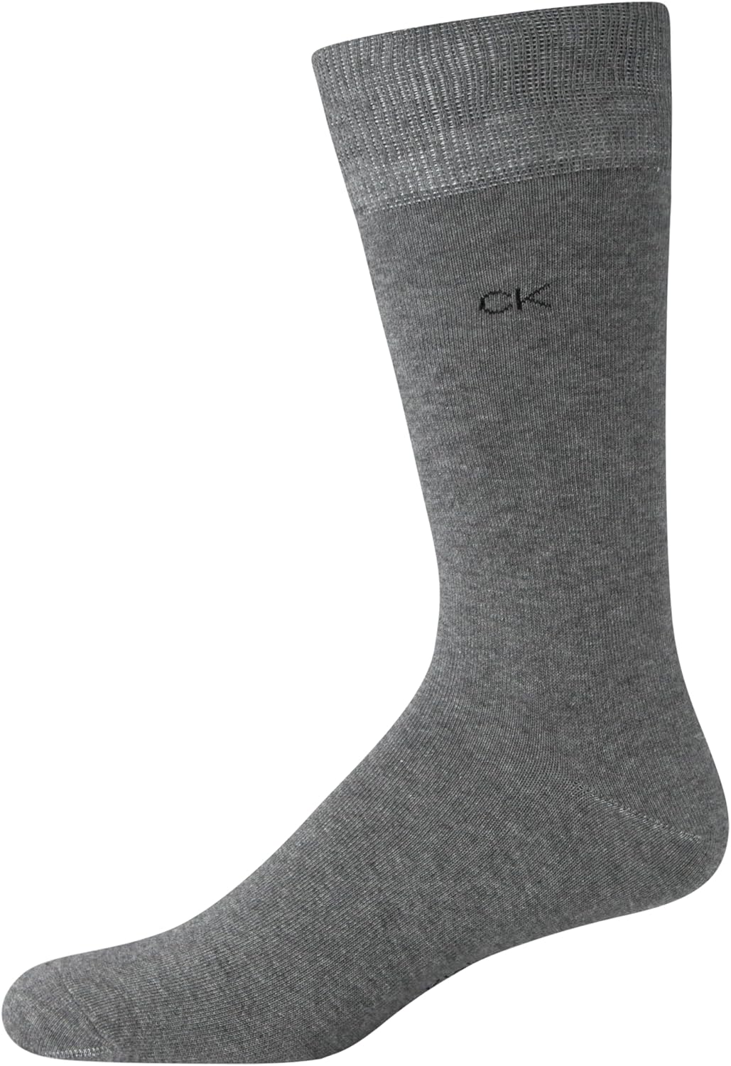 Calvin Klein Mens Dress Socks - 10 Pairs Soft Cotton Blend Crew Socks for Men - Classic Comfort Stay Up Cuff Mixed Pattern - Image 5