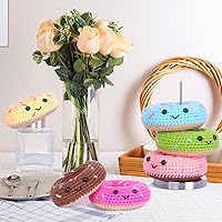 Vista 5 de Kit de ganchillo para principiantes, kit de inicio de ganchillo para principiantes con tutoriales en video paso a paso, kits de aprendizaje