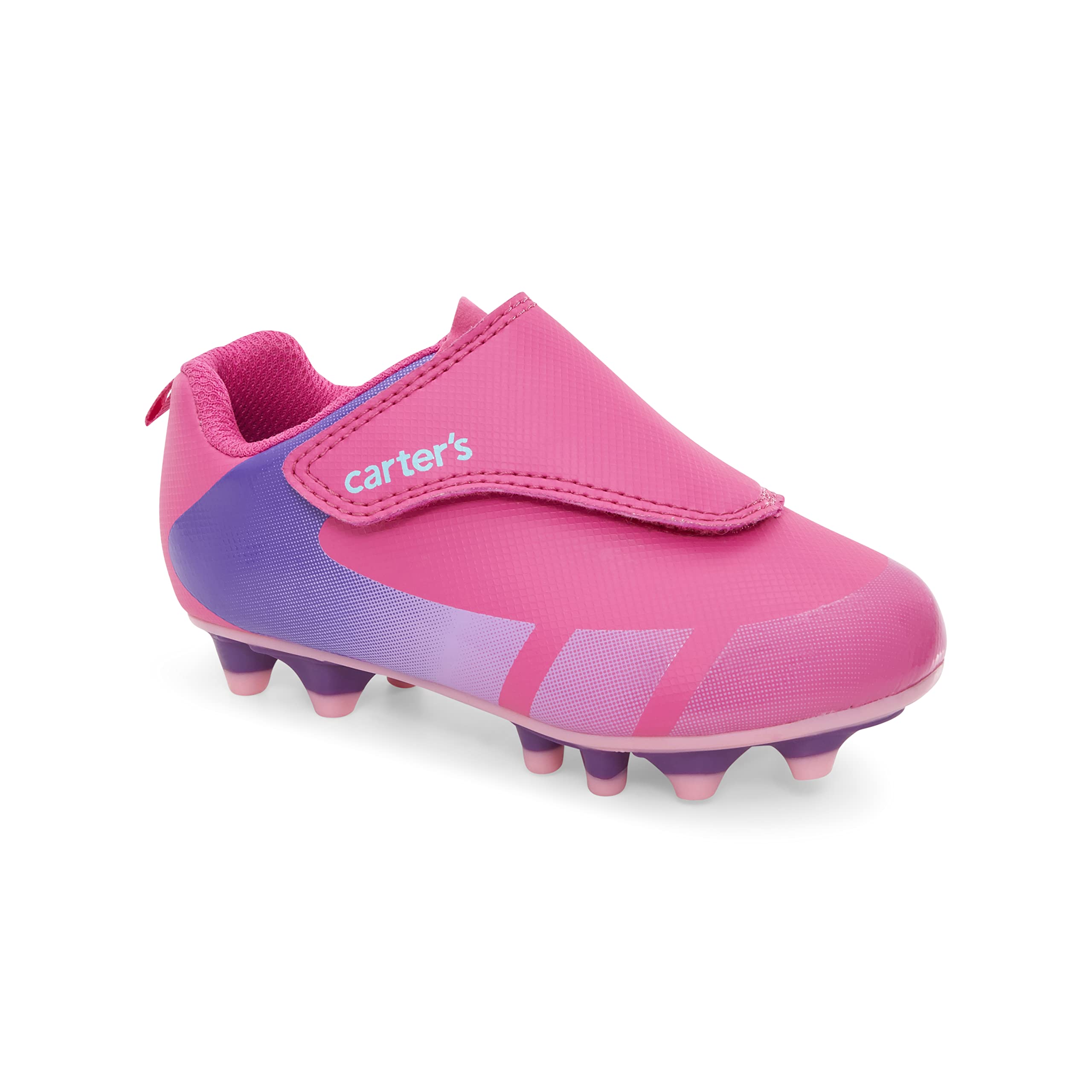 carter's Girls Fica Sport Cleat, Fuchsia, 11 Little Kid
