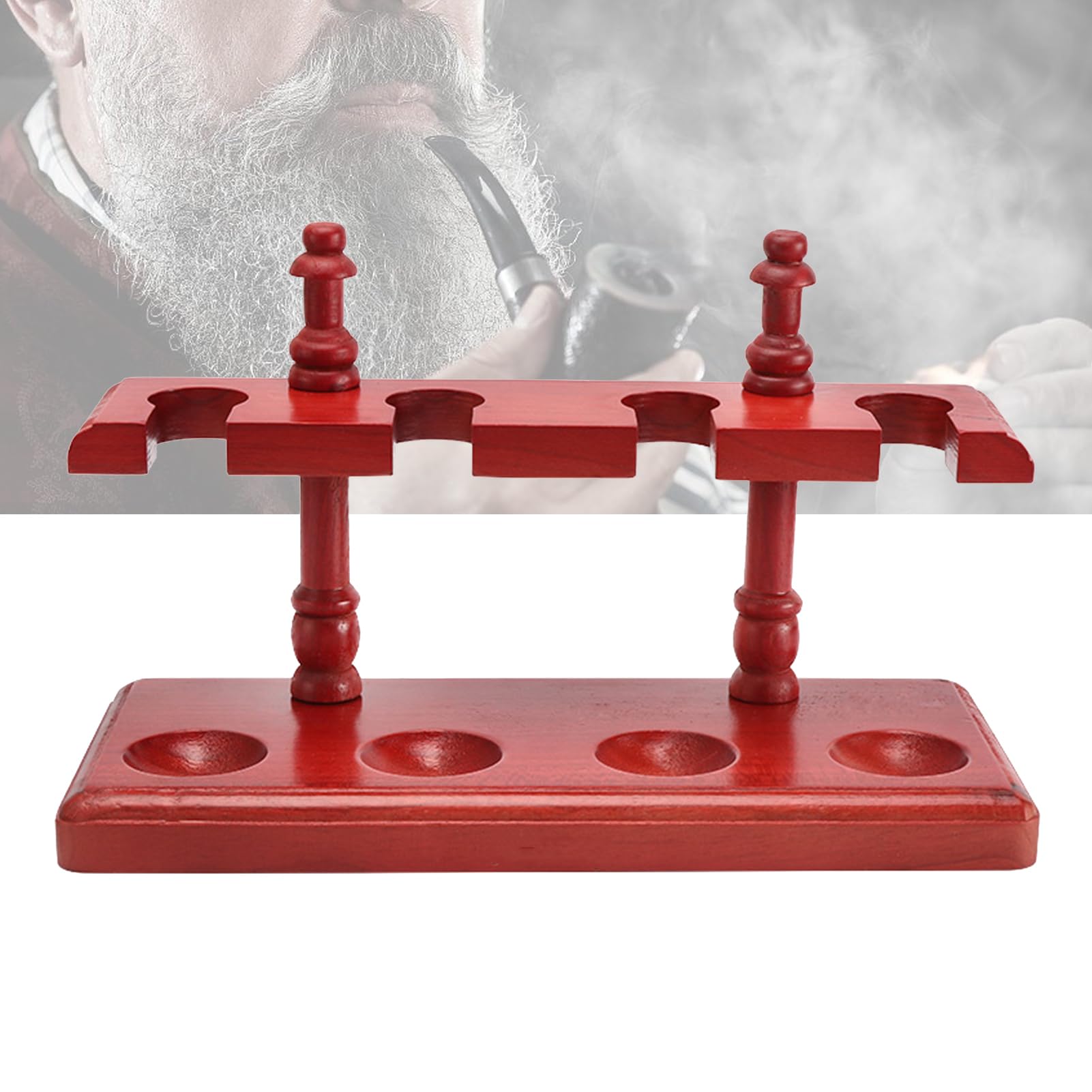 Support de pipe en bois, le cadeau idéal pour amateur de fumage traditionnel
