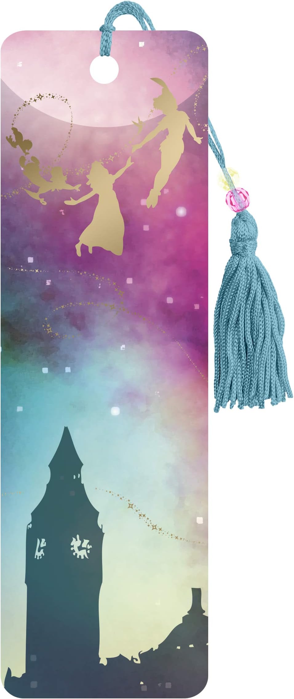Peter Pan - Skyline Silhouette Premier Bookmark - with Foil