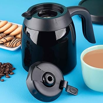 JECA1800 - Cafetera Goteo. Cafetera Electrica de 2 a 12 Tazas. Con Jarra Termo. Mantiene Temperatura hasta 12 Horas. Filtro Permanente. Capacidad: 1 L. Compacta. Apagado Automático. 650 W2