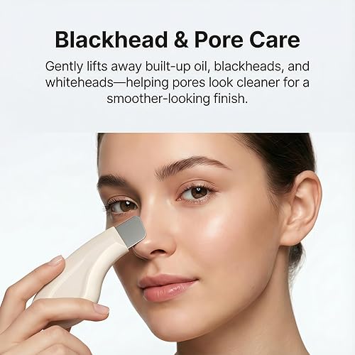 Miniatura 2 de Herramienta removedor de puntos negros, raspador facial de silicona para limpieza profunda, espátula facial exfoliante, removedor de puntos negros