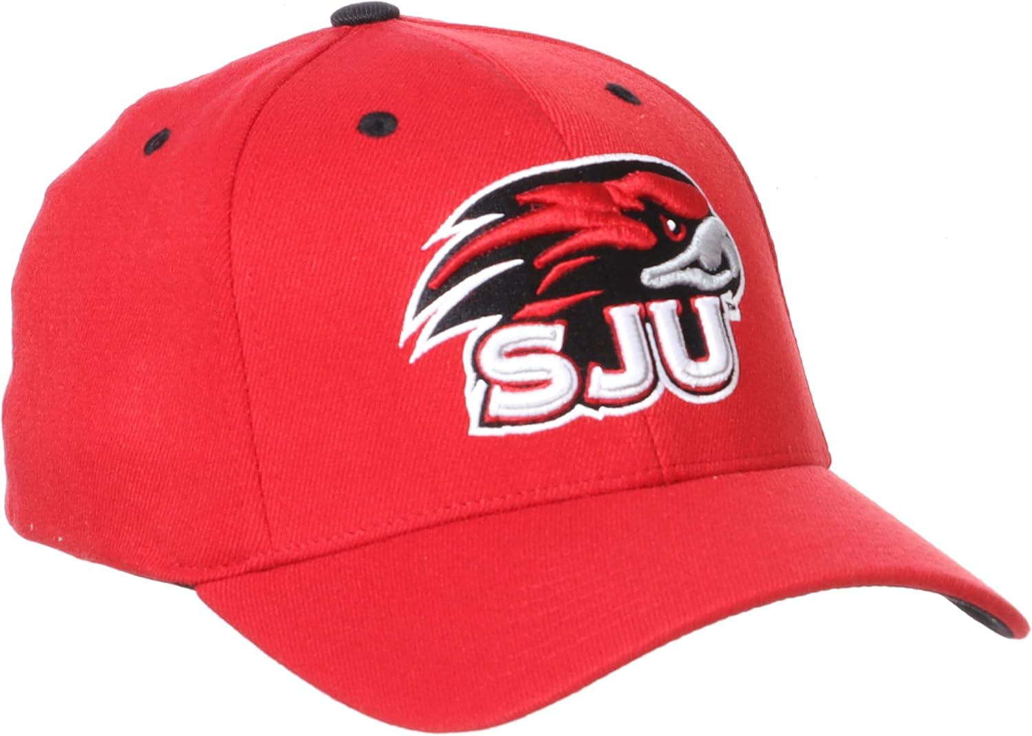 ZHATS NCAA Mens Stretch Fitted Hat Team Color - Image 2