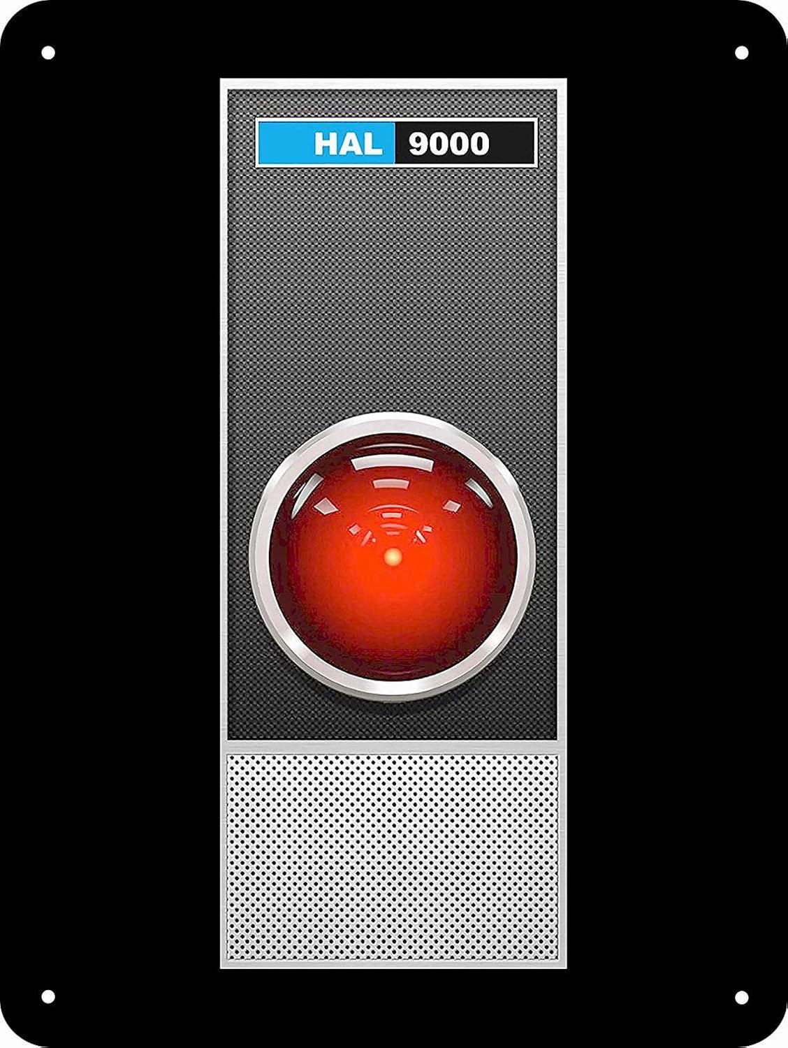 Metal Tin Sign For HAL 9000 of 2001 Space Odyssey Brunei | Ubuy
