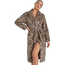 HEARTNICE Womens Fleece Robes, Soft Plush Long Bathrobe, Thick Kimono Robes for Womens, Warm House Coat