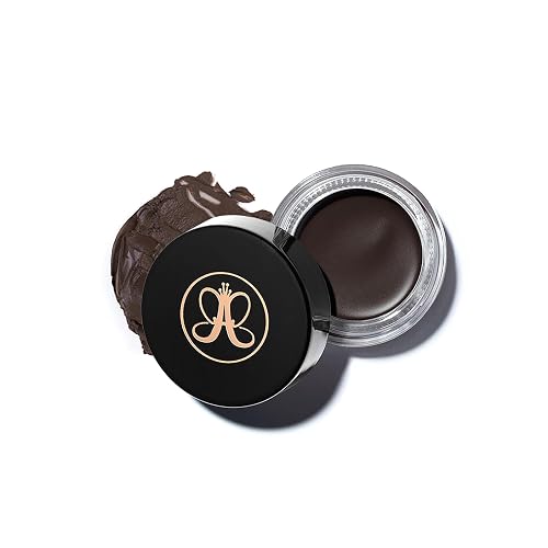 Anastasia Beverly Hills DIPBROW Pomade - Full-Pigment Smudge-Proof Eyebrow Pomade, Long-Wearing Waterproof Formula for Natural Hair Texture - Ebony