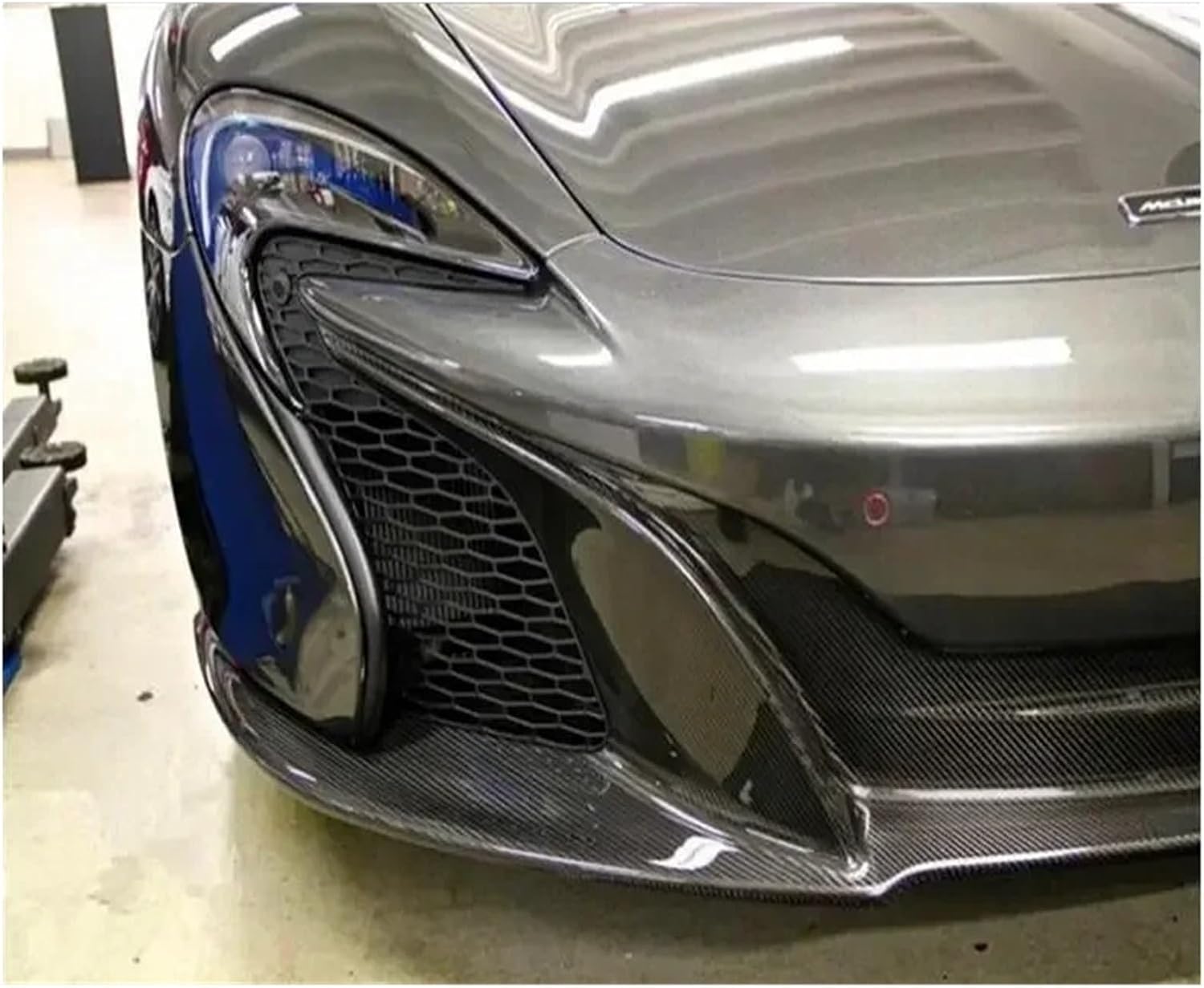 フロントバンパー リップスプリッター フォグライトカバー マクラーレン MP4 12C 625C 650S アップグレード 675L