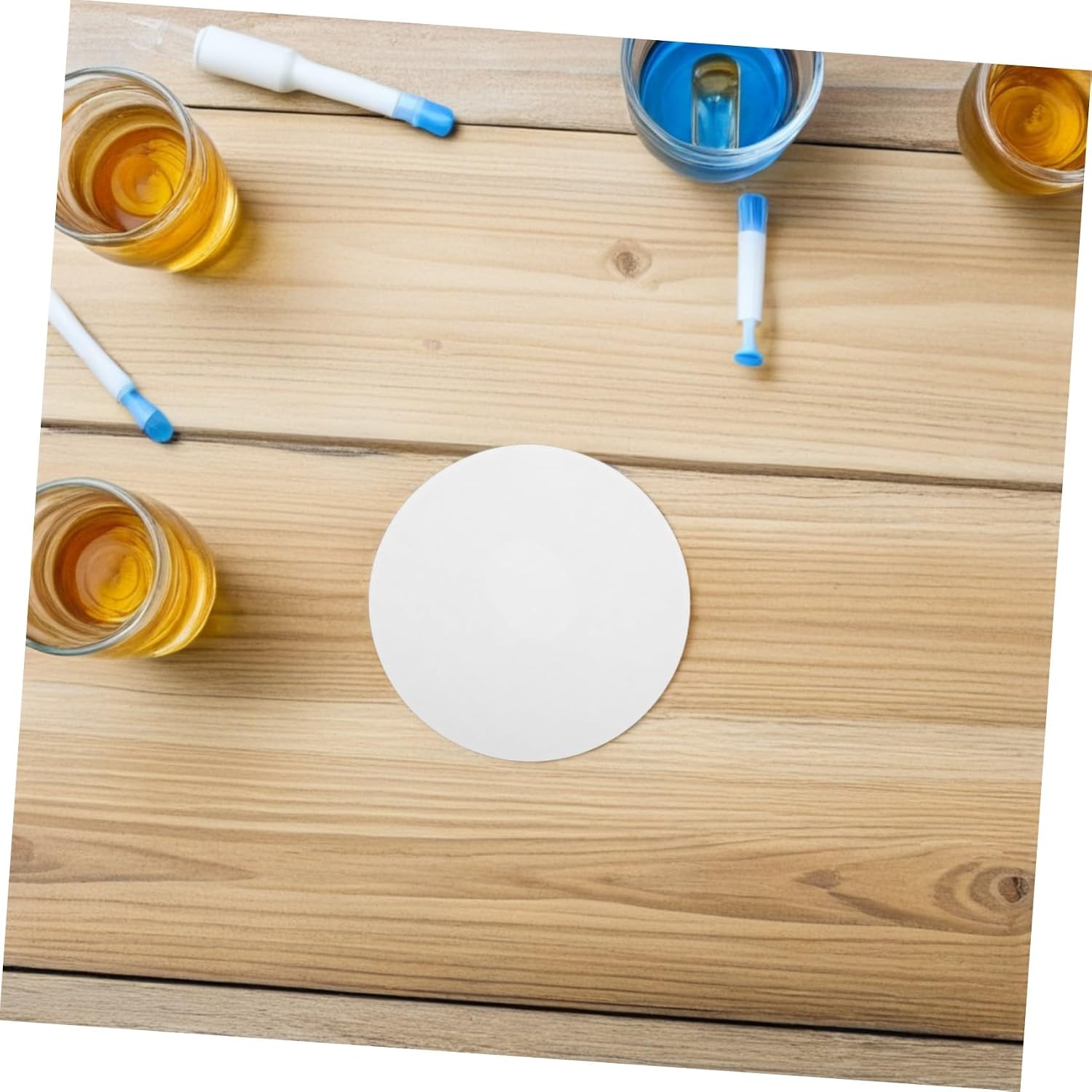 100pcs Round Lab Qualitative Filter Paper for Analytical Testing