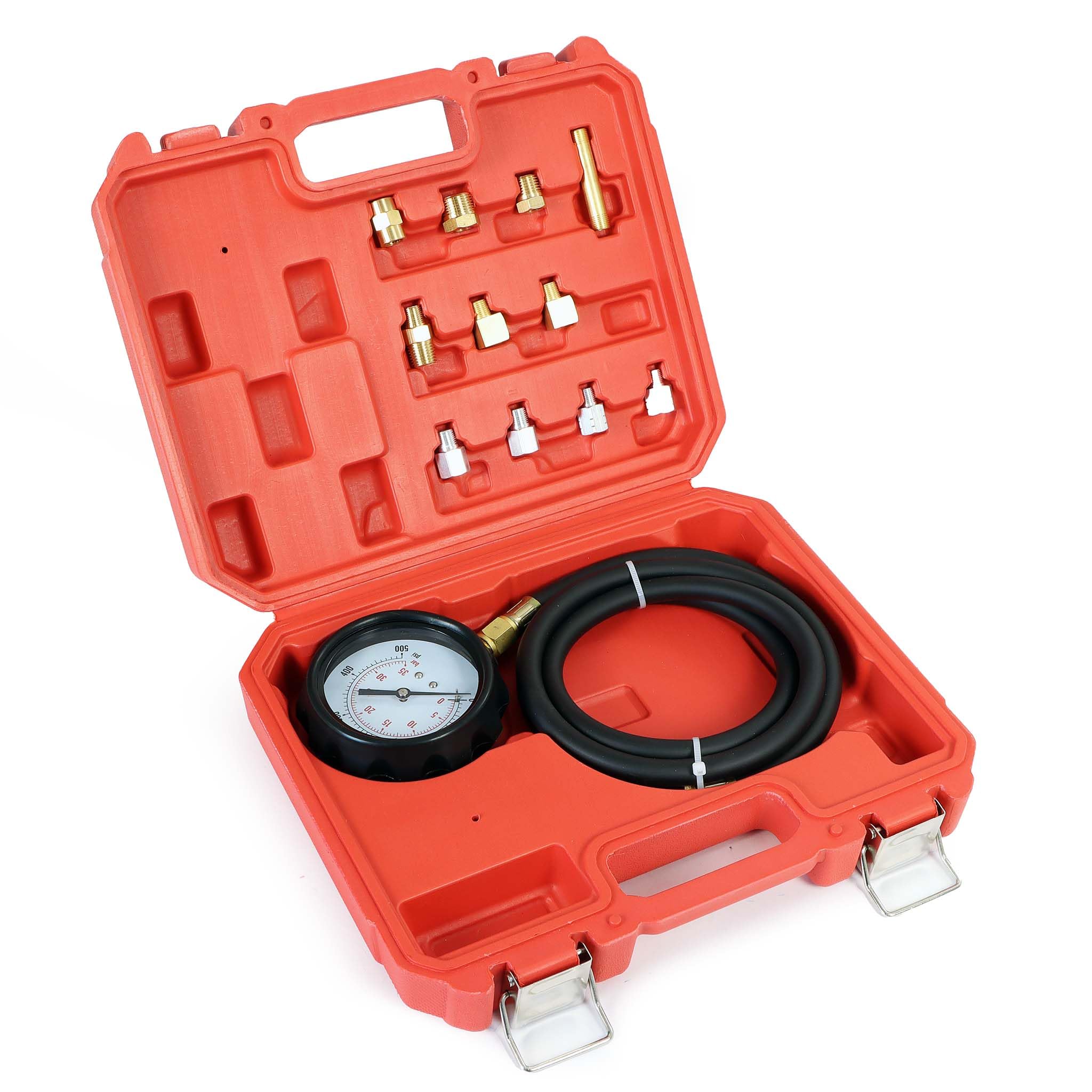 FreeTec Oliedruktester set olie-meetapparaat oliedrukmeter
